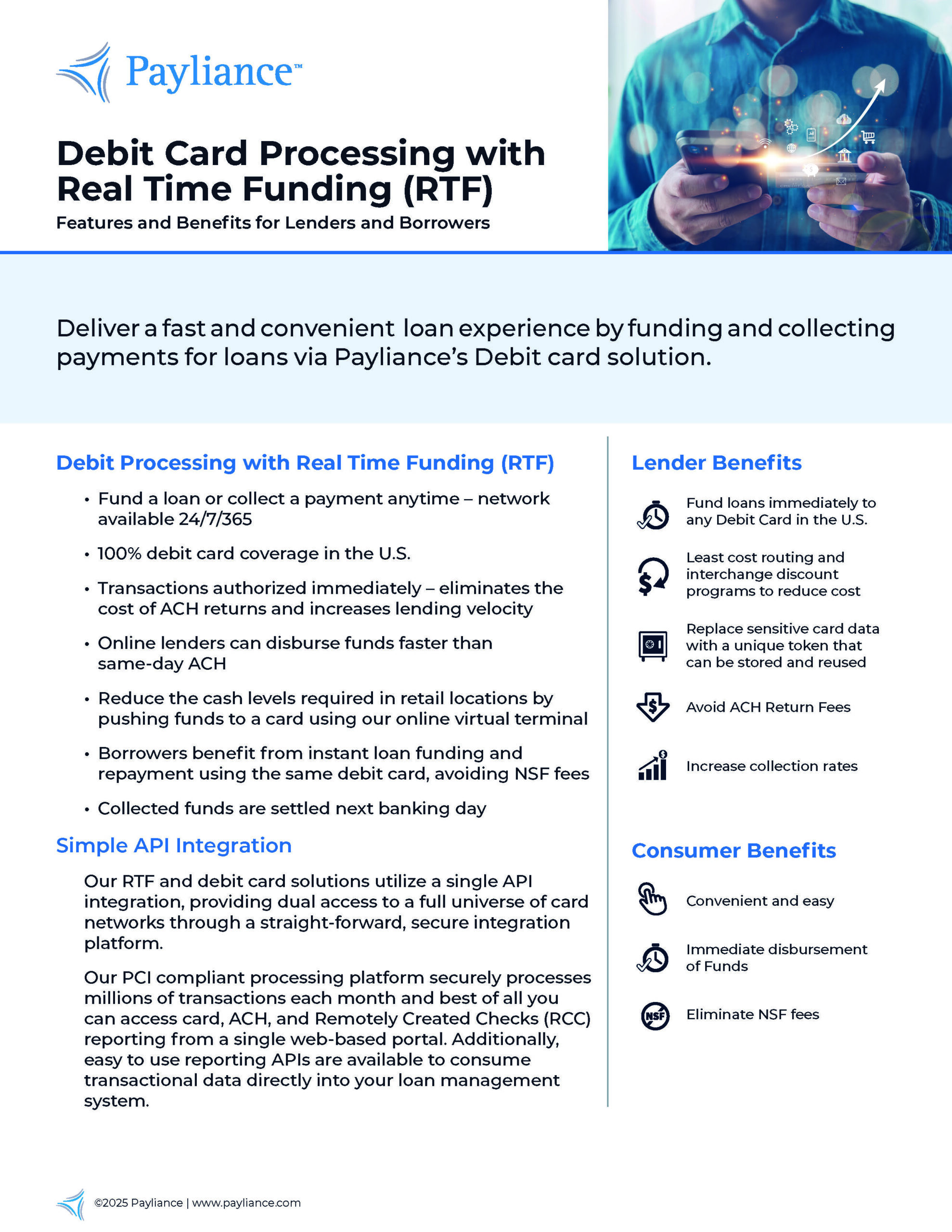 Debit Card Processing with Real Time Payments (RTP)
