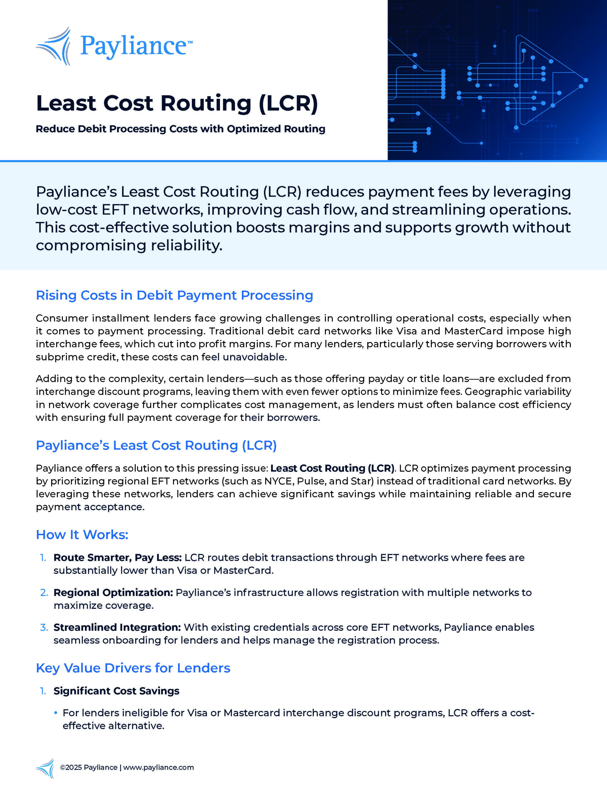 Least Cost Routing (LCR)