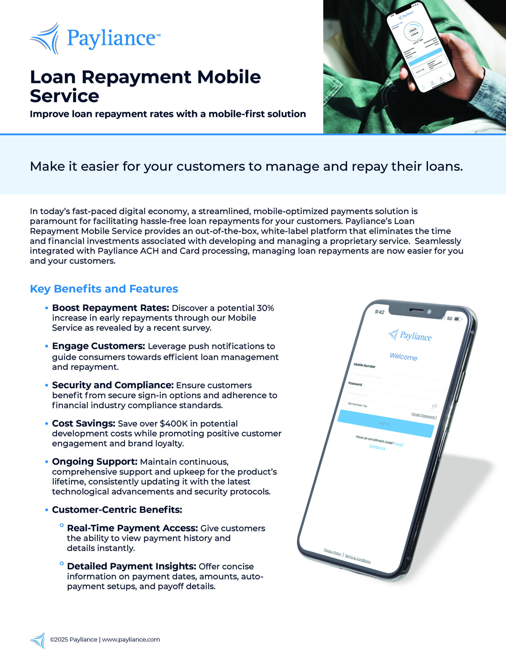 Loan Repayment Mobile Service